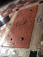 Надгробная плита венецианского художника Джованни Контарини