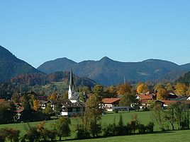 Udsigt mod Bayrischzell