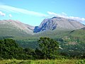 Ben Nevis, 1 345 m.