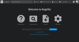 Скриншот программы Bugzilla