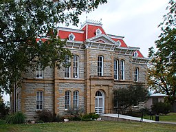 Concho County Courthouse i Paint Rock.