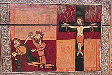 Crucifixió de Sant Andreu i mort de Egees