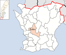 Eslöv – Localizzazione