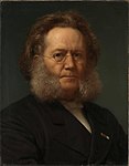 Henrik Ibsen av Eilif Peterssen 1895.jpg (Henrik Ibsen malt av Eilif Peterssen)