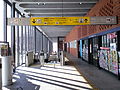 The third-floor concourse