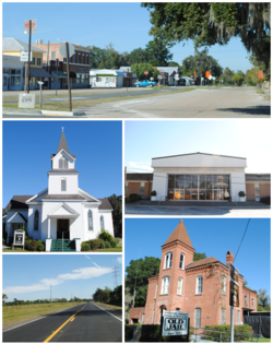 Images top, left to right: Downtown Jasper, First United Methodist Church, Hamilton County Courthouse, U.S. Route 129, Old Hamilton County Jail