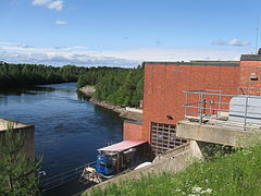 Centrale hydroélectrique de Leppikoski.