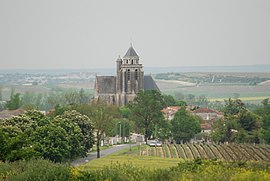 The church in Lonzac