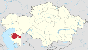 Lage in Kasachstan