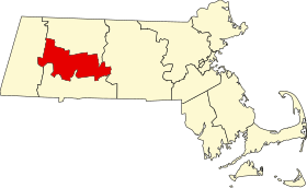 Localisation de Comté de Hampshire (Hampshire County)