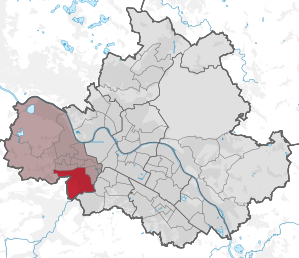 Lage des statistischen Stadtteils Naußlitz in Dresden