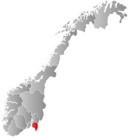 Østfold – Localizzazione