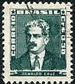 Selo em homenagem a Oswaldo Cruz, 1954