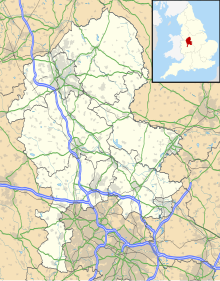 Gentleshaw Common is located in Staffordshire