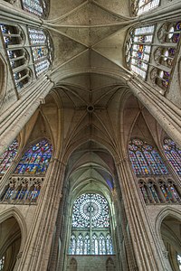 Vaults of the transept