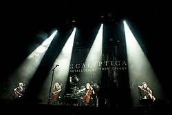 Apocalyptica With Full Force Summer Open Air -festivaalilla vuonna 2018.