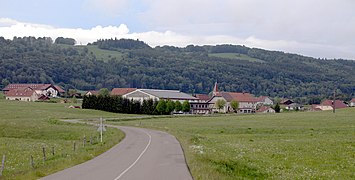 Vue du village.