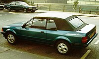 Ford Escort Cabriolet (1983–1985)