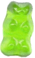Gummybäre in Grün