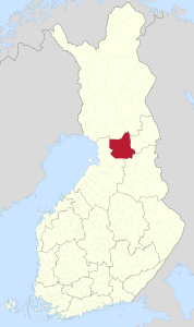 Pudasjärvi – Localizzazione