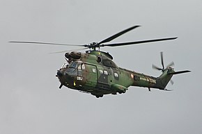 フランス陸軍のSA 330Ba