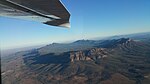 Wilpena Pound, en synklinal bassäng i the Flinders Ranges of South Australia