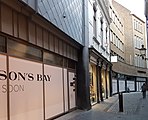 Vijfharingenstraat, verbouwing Hudson's Bay, juli 2017