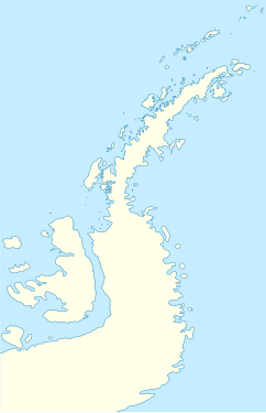 Laag vun Andersson-Nunatak in Antarktische Halvinsel