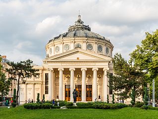 Romanian Athenaeum on Calea Victoriei, Bucharest, by Albert Galleron, 1886–1895[84]