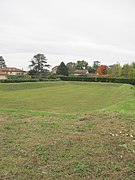 Bassin écrèteur de Lormoz à Beynost.