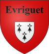 Blason de Évriguet