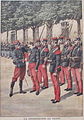 Mle1897下士官用軍衣を着用する歩兵