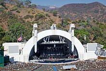 Scène du Hollywood Bowl de jour