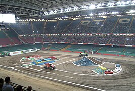 Iron Man (truck) au Millenium Stadium en 2010.