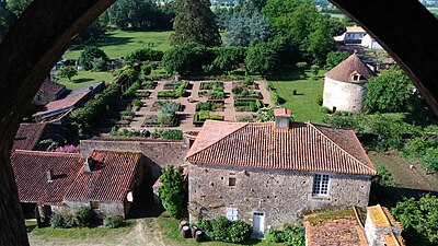 Jardin médiéval de Bazoges en Pareds.