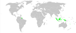 Mapa de distribución