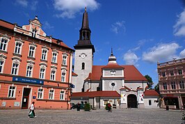 St. Martin's Church with marketplace