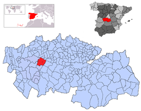 Poziția localității La Pueblanueva