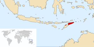 Границы Тимора с 1869 года