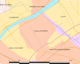 Levallois-Perret – Mappa