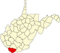 Koartn vo McDowell County innahoib vo West Virginia