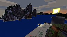 Capture d'écran de Minetest.