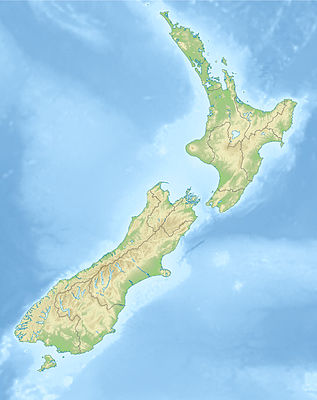 Location map New Zealand