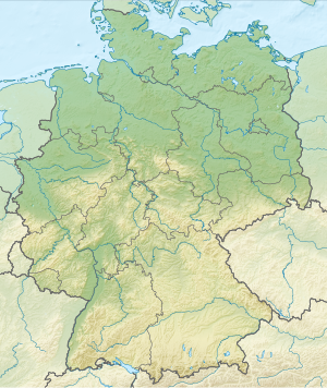 Reichenau na zemljovidu Njemačke