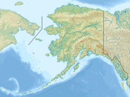 Location of Portage Lake in Alaska, US