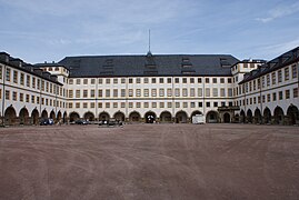 Cour intérieure du château de Friedenstein