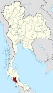 Ligging van de provincie Trang