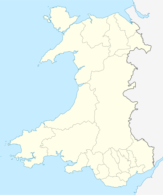 2020–21 Cymru South is located in Wales