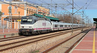 Tren Talgo en servei Intercity a Ulldecona