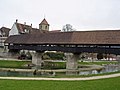 Covered Wooden Bridge